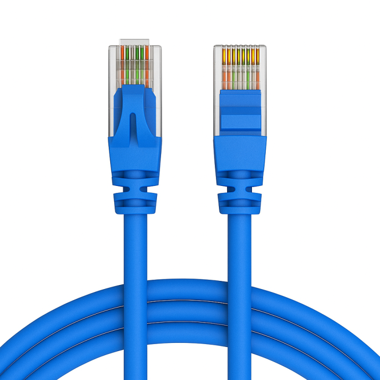 کابل شبکه CAT6 پنج متری نمای کلی